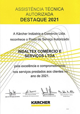 Certificado Assistência Técnica 2021