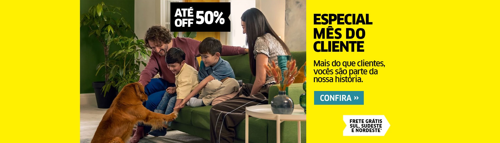 Especial Mês do Cliente