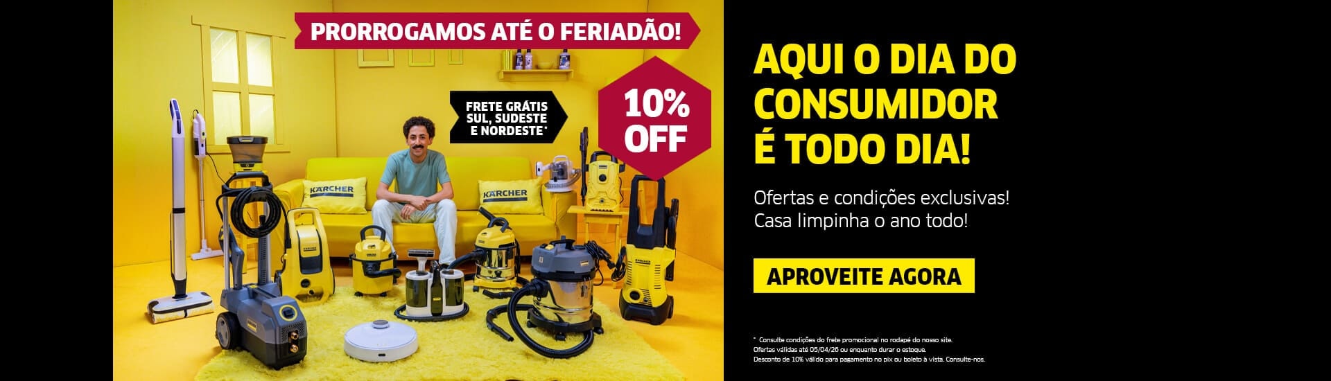 Mês do Consumidor Kärcher