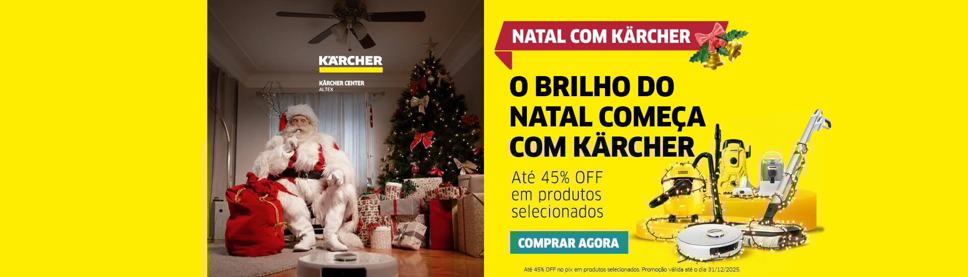 Natal com Kärcher