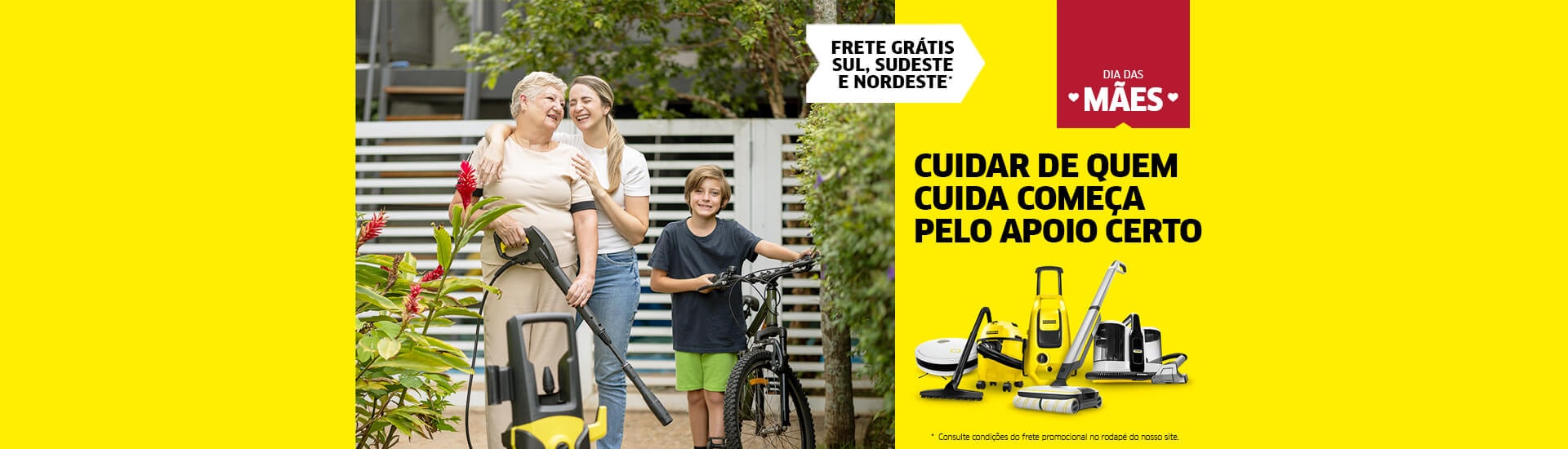 Dia das Mães Kärcher