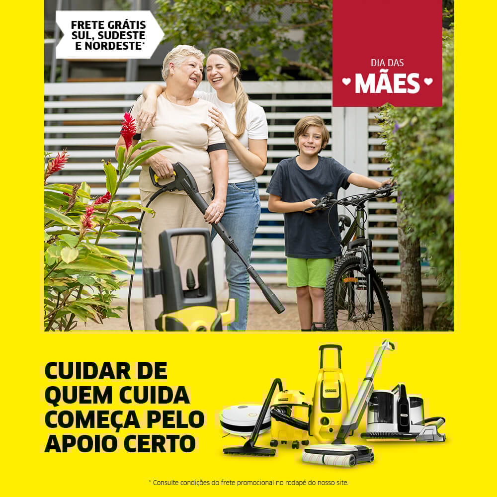 Dia das Mães Kärcher