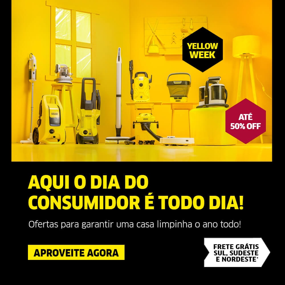 Mês do Consumidor Kärcher