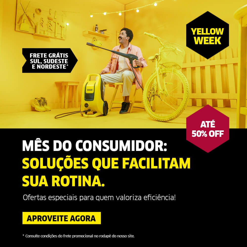 Mês do Consumidor Kärcher
