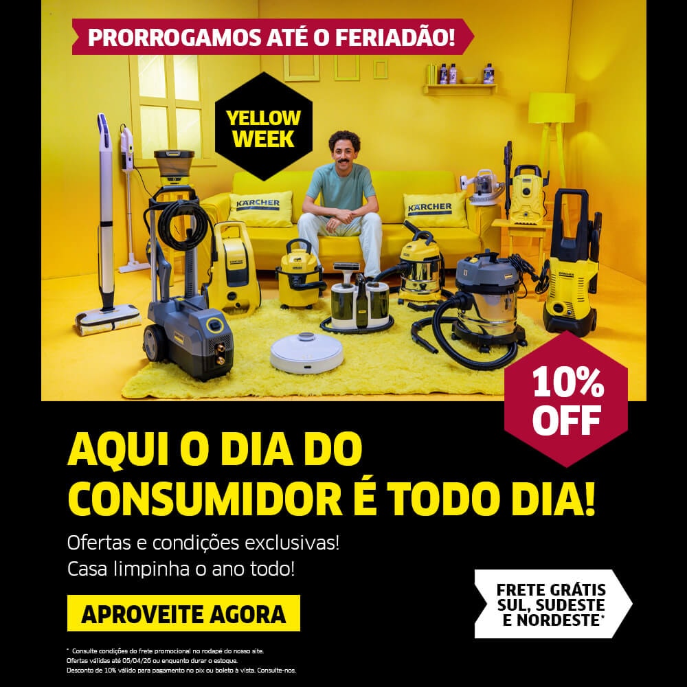 Mês do Consumidor Kärcher