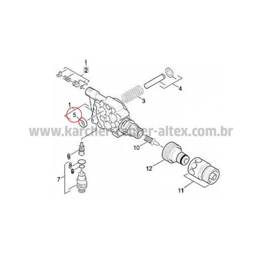 ANEL RASPADOR 12 X 20 X 4 6 KIT 10 PE AS Karcher center altex anel-raspador-12-x-20-x-4-6-kit-10-pe-as-karcher-center-altex
