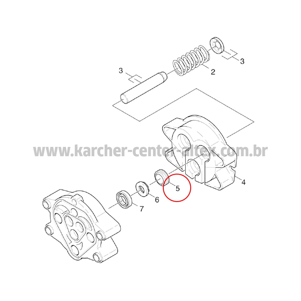 Anel Raspador Karcher HD | Karcher