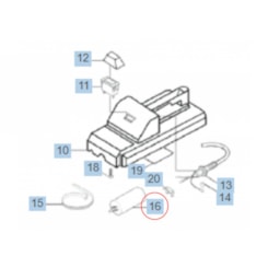 Capacitor 40uf para Karcher HD 585 - 220v