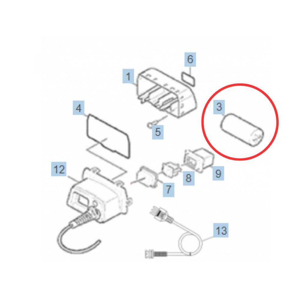 Capacitor 60uf para Karcher K 3.30 - 110v - Imagem principal - 27279440-3700-4fbb-a05f-e1a0b9691916