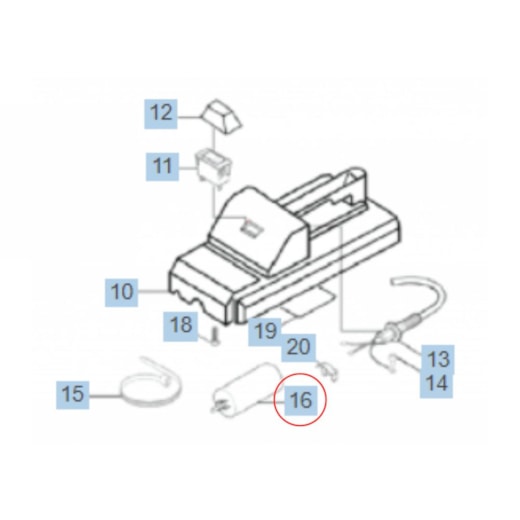 Capacitor 70uf para Karcher HD 585 - 110v