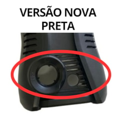 Capô Carenagem Frontal K1 / K2 Karcher Modelo Novo Preto