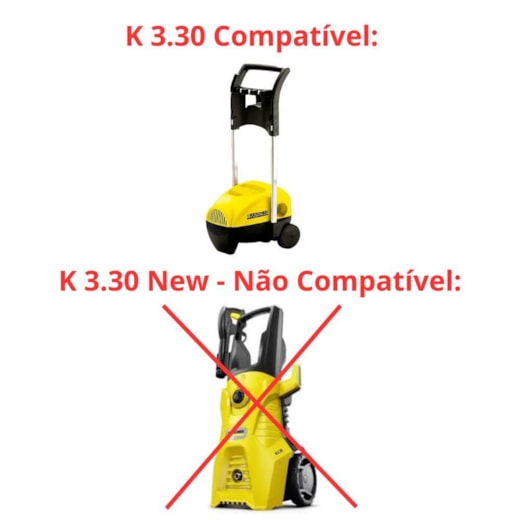 Conjunto Rolamento Traseiro, Dianteiro e Retentor Karcher K 3.30 / K 3.40