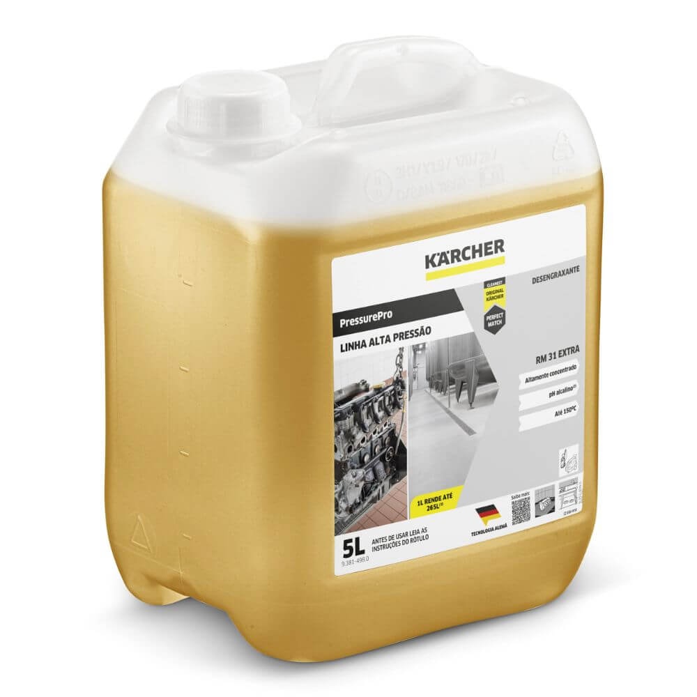 Desengraxante Karcher PressurePro Extra RM 31 - 5 Litros - Imagem principal - d7e9e617-8b05-42fd-b705-40979ab8d793