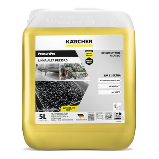 Desincrustante Alcalino Karcher PressurePro RM 81 - 5 Litros