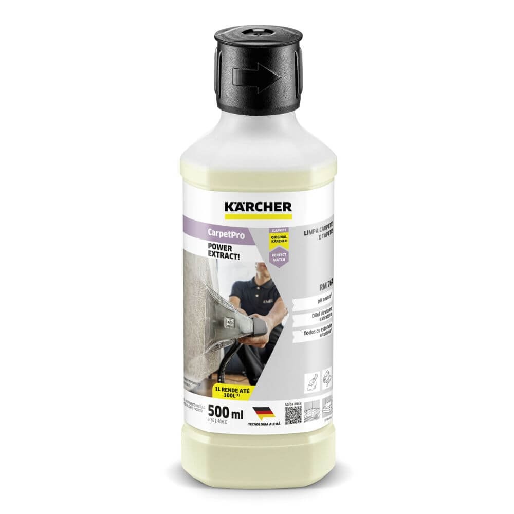 Detergente CarpetPro Karcher RM 764 PowerExtract! (500 ml) - Imagem principal - dc5704b8-6d83-4948-bf34-4052b6a1d264