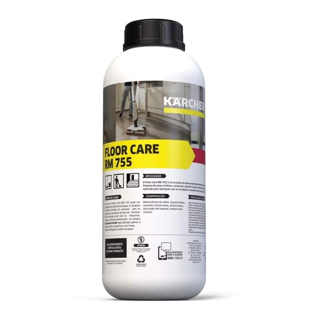Detergente Floor Care - Karcher RM 755 (1 Litro) - Imagem principal - a7a84909-5809-4d33-a408-fd1f1722d61a