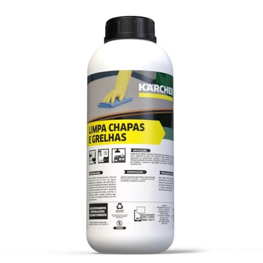 DETERGENTE KARCHER LIMPA CHAPAS E GRELHAS (1 LITRO)