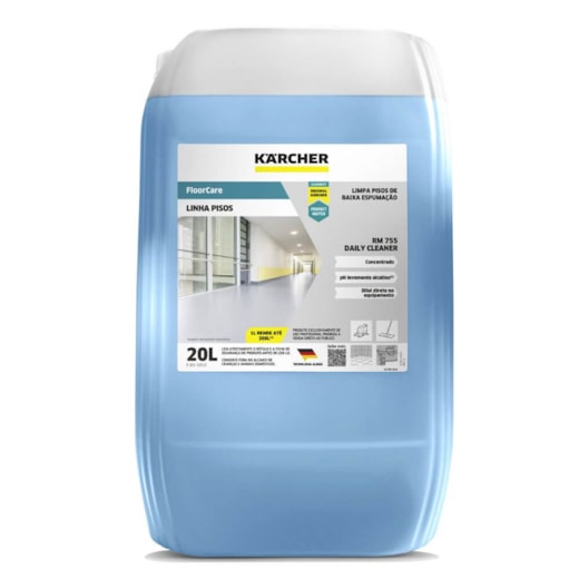 Detergente para Lavadora de Piso Floor Care Daily Cleaner - Karcher RM 755 (20 Litros)