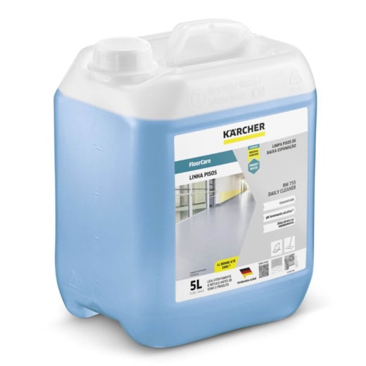 Detergente para Lavadora de Piso Floor Care Daily Cleaner - Karcher RM 755 (5 Litros)