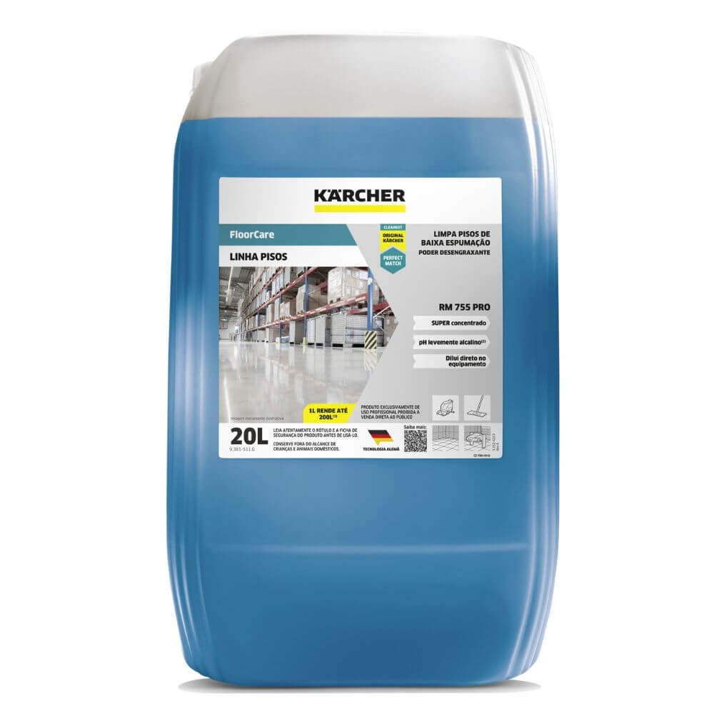 Detergente para Lavadora de Piso Floor Care Pro - Karcher RM 755 (20 Litros) - Imagem principal - 5403198d-db89-4039-96ce-4e3c1e798497