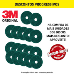 Disco PAD Verde Limpador - 350mm