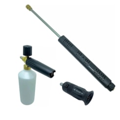 Kit Acessórios Engate Rápido Karcher HD 6/15 - Lança, Bico e Snow Foam