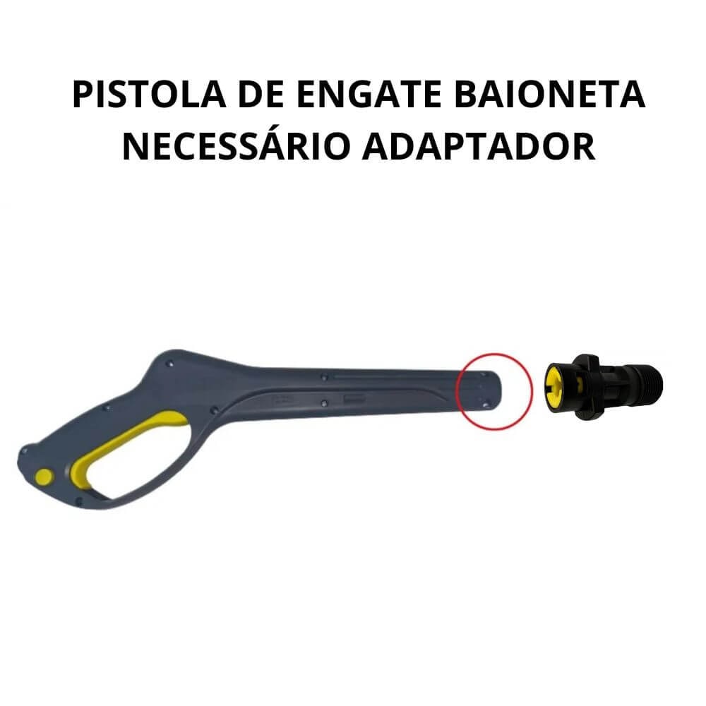 Kit Acessórios Engate Rápido Karcher HD 6/15 - Lança, Bico e Snow Foam - Imagem principal - 127cd2e0-5271-42d7-9ad6-cbe318fd61a6