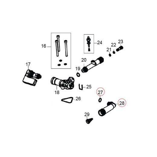 Kit Conexão de Entrada Para Lavadora Karcher Power New - K3.30, K3.98, K4, K5, HD 4/13