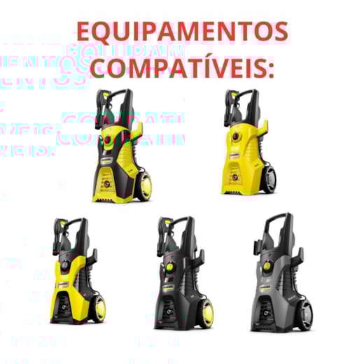 Kit Conexão Saída Alta Pressão Para Lavadora Karcher Power New - K3.30, K3.98, K4, K5, HD 4/13 Kit Conexão Saída Alta Pressão Para Lavadora Karcher Power New - K3.30, K3.98, K4, K5, HD 4/13