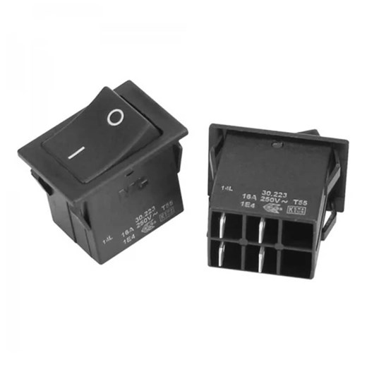 Kit Interruptor + Membrana Lavadora Karcher HD 585 - 5 Peças