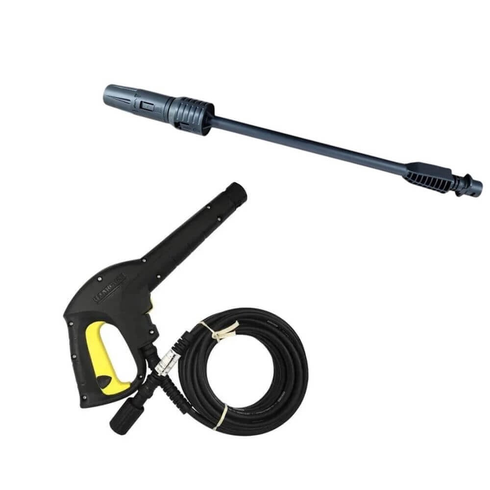 Kit Pistola Com Mangueira + Bico Leque Karcher Residencial - Imagem principal - 26fd0aa5-a78e-42f5-aaaa-75e0ad35228c