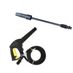 Kit Pistola Com Mangueira + Bico Leque Karcher Residencial