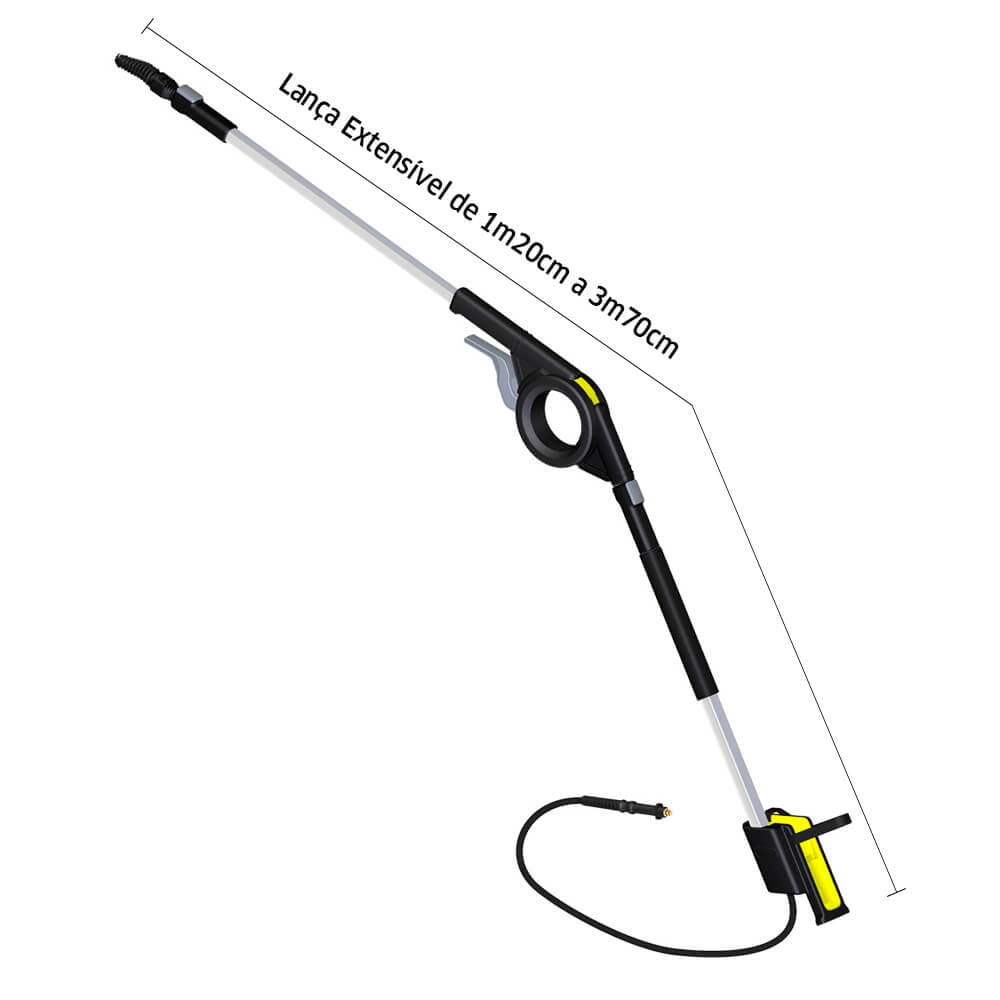 掃除機・クリーナー KARCHER TELESCOPIC LANCE LANÇA TELESCÓPICA TLA 4 KARCHER - 1,2 A 3,7 METROS | Karcher