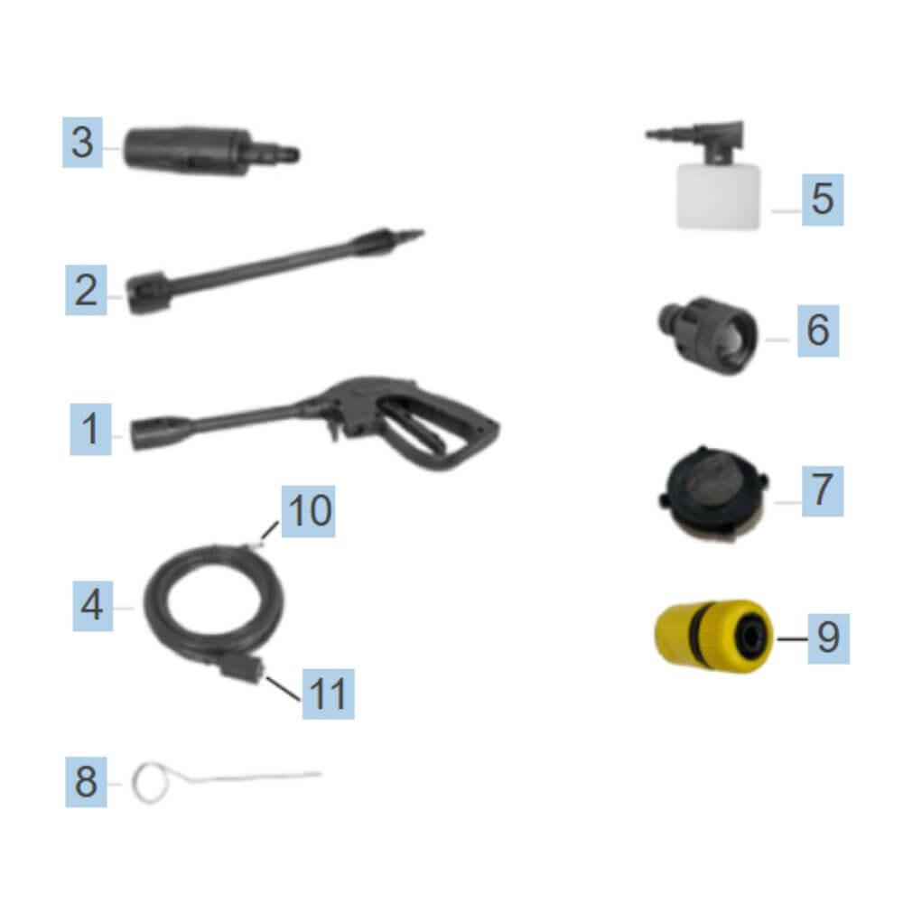 Lança Tubeira com Bico para Lavadora Karcher Compacta, Portátil e Wash Jet - Imagem principal - 379c0a40-e157-4506-8aac-890d98e1bf9a
