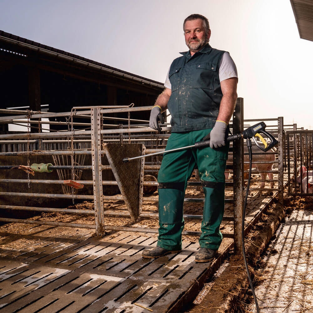 Lavadora de Alta Pressão Karcher Água Quente HDS 8/15-4 Cage New Plus - Imagem principal - 6d71cf1b-14ba-4772-b4b0-fa9b2d2b15ca