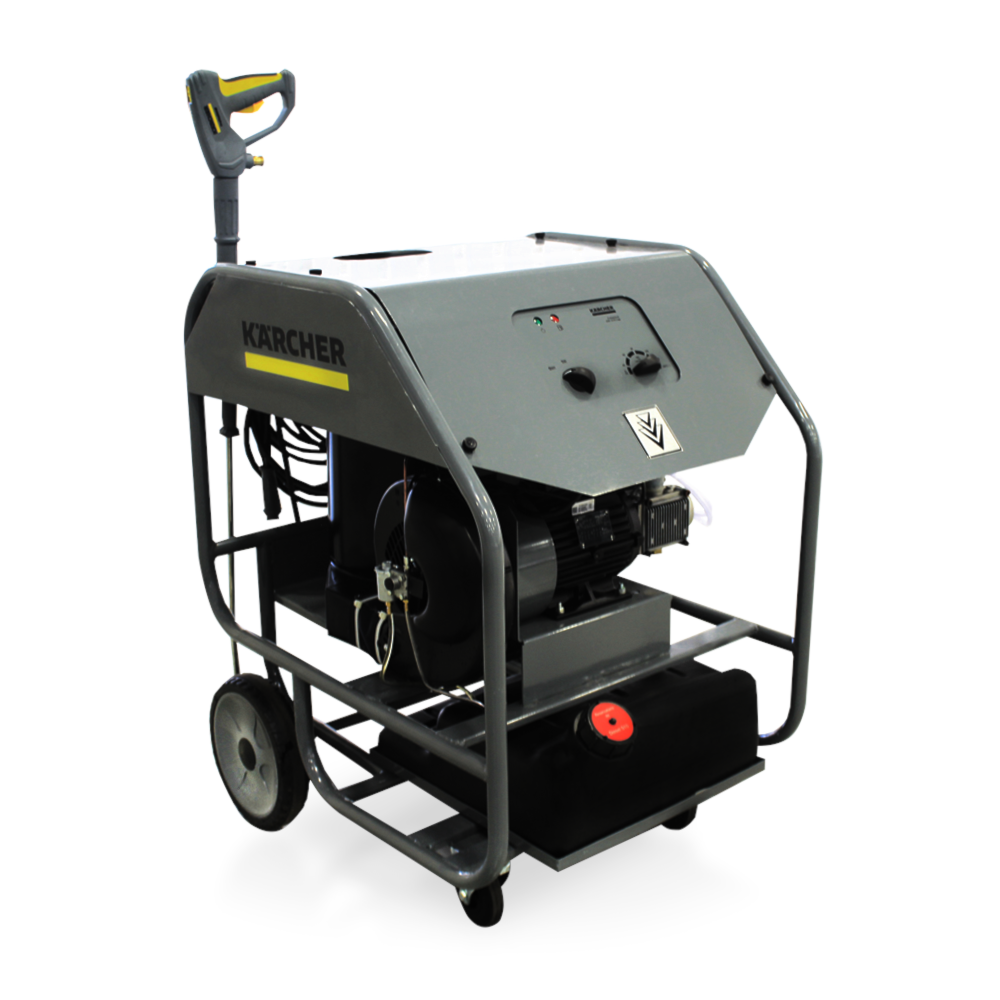LAVADORA DE ALTA PRESSÃO KARCHER ÁGUA QUENTE HDS 8/15 CAGE NEW ...