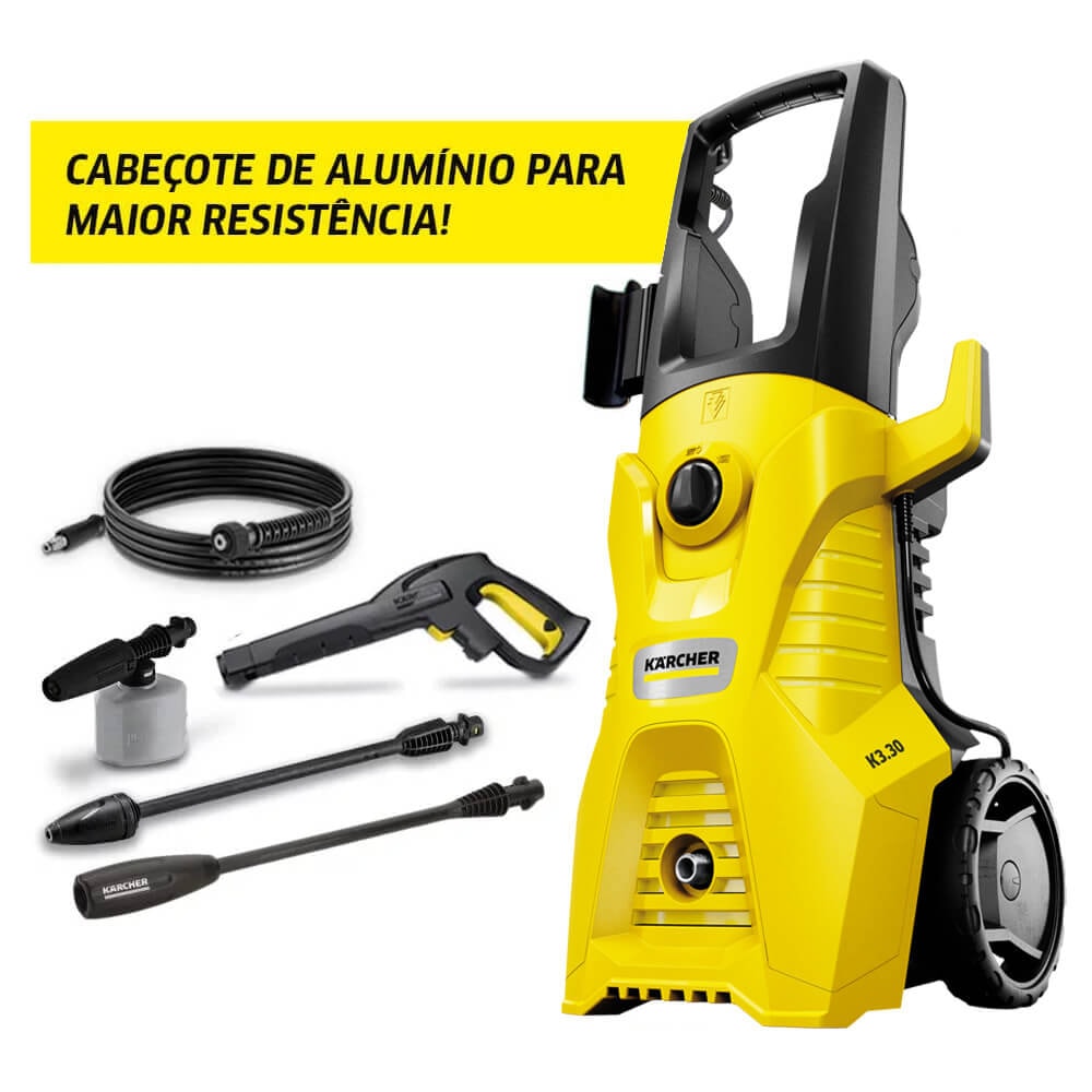 LAVADORA DE ALTA PRESSÃO KARCHER K 3.30 POWER NEW - Imagem principal - 6561537a-4c7d-40df-9acb-30a2a9a58aa3