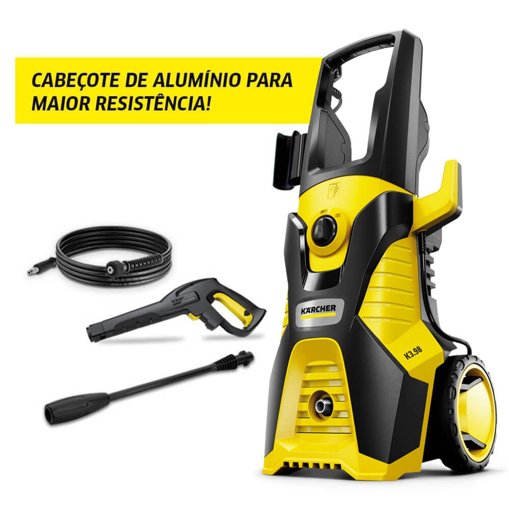 LAVADORA DE ALTA PRESSÃO KARCHER K 3.98 POWER NEW - Imagem principal - 129cb18f-34de-4260-b4b3-7c7aed289843