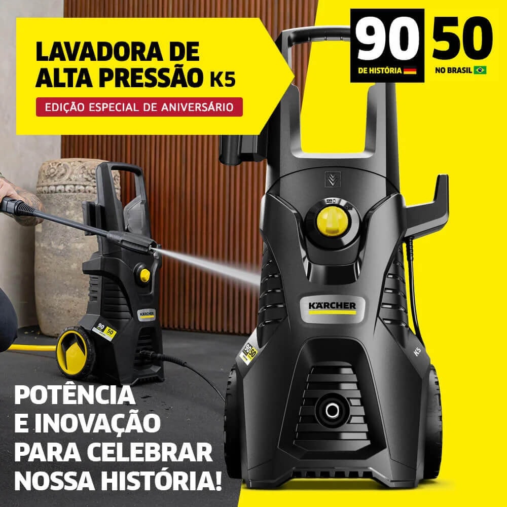 LAVADORA DE ALTA PRESSÃO KARCHER K 5 POWER NEW - Imagem principal - eb9a38f3-dd94-459d-a0d4-8101268c2e9f