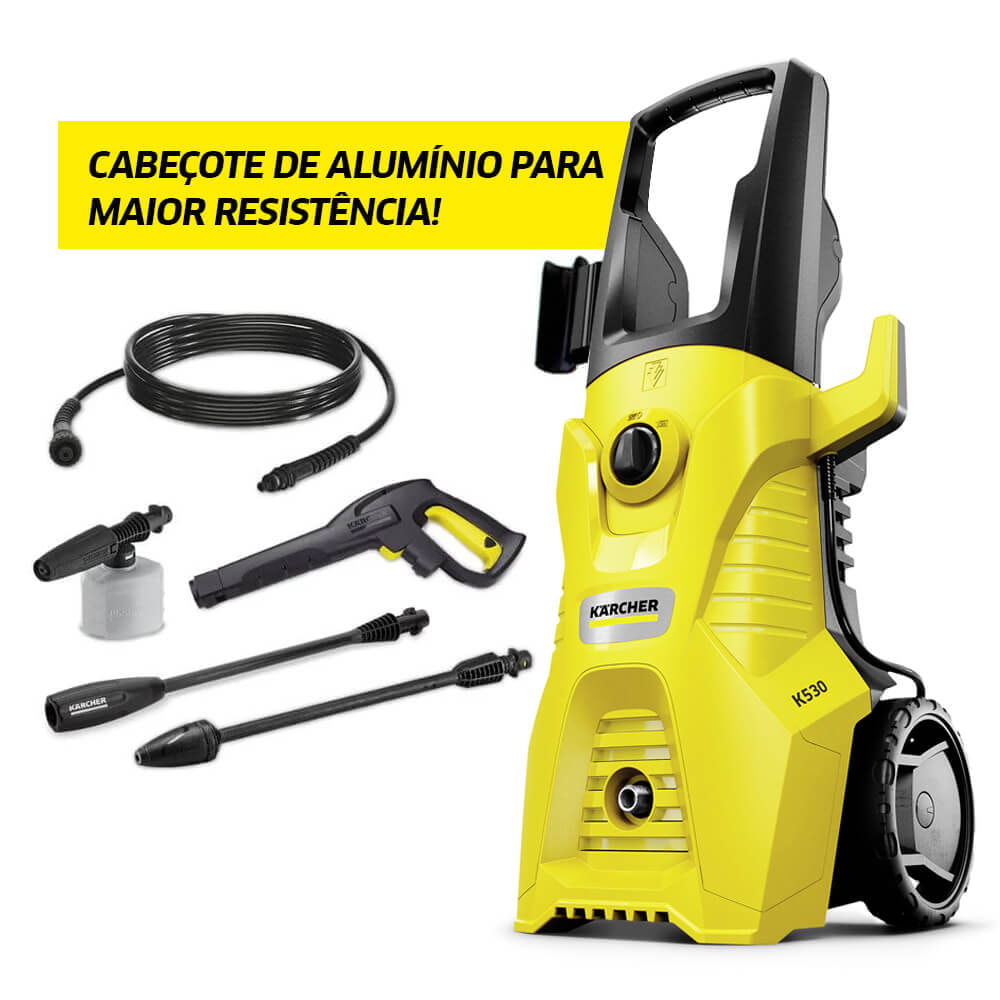 Lavadora de Alta Pressão Karcher K 530 - Imagem principal - 7e4db289-6c79-4ca6-a5d6-6c74676db675