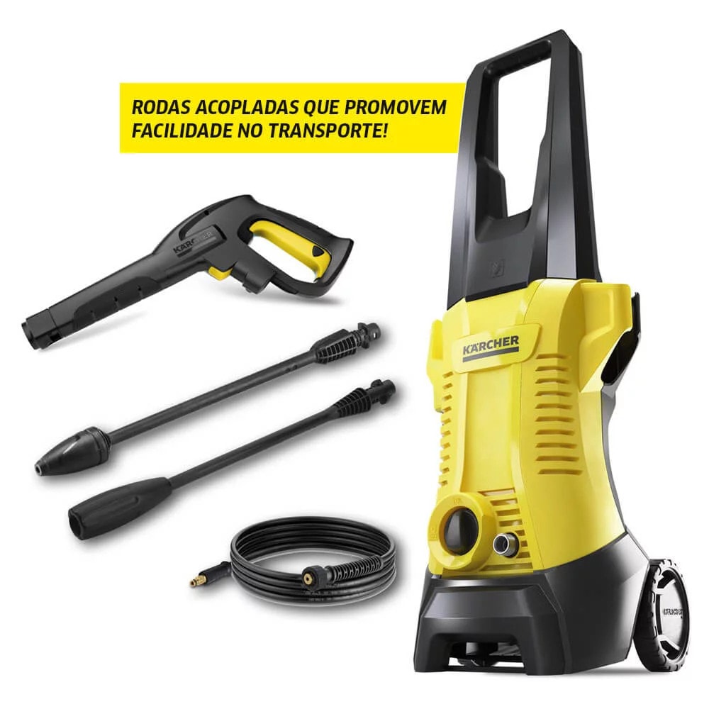Lavadora de Alta Pressão Karcher K2 Power com Snow Foam | Karcher