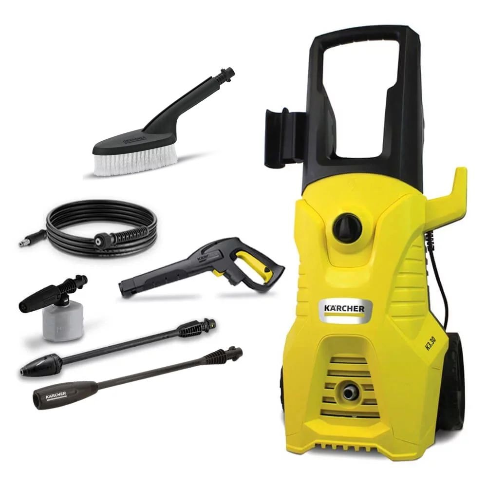 Lavadora de Alta Pressão Karcher K3.30 New com Auto Escova | Karcher