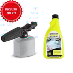 Lavadora de Alta Pressão Karcher K3.98 New com Snow Foam e Detergente