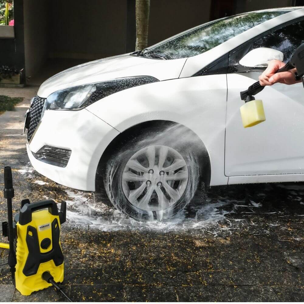 Lavadora de Alta Pressão Karcher Portátil - Imagem principal - c987a2de-d7b4-4dc7-b601-7c43675330b6