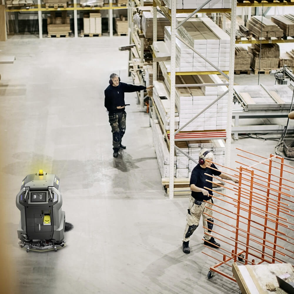 Lavadora e Secadora de Piso Autonoma Karcher Kira B 50 - Imagem principal - e884af93-52ee-480a-8927-eb38dbea666c