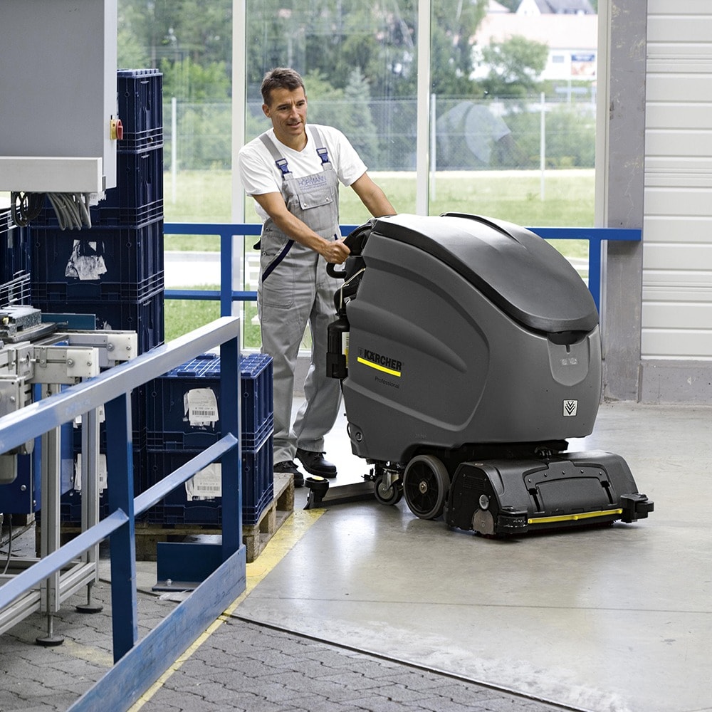 LAVADORA E SECADORA DE PISO KARCHER B 80 W | Karcher