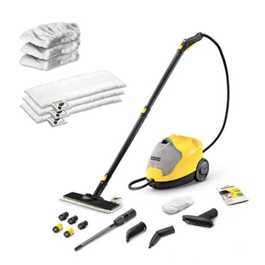 Limpadora a Vapor Karcher SC 4 Full com Kit Extra de Panos