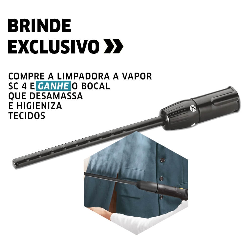 Limpadora Vapor Karcher SC 4 Premium - Imagem principal - d5c5849b-14e4-4cf0-9801-6f3bd038f04a
