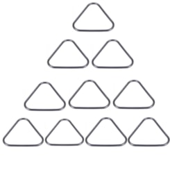 O-RING TRIANGULAR - KIT 10 PEÇAS