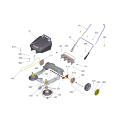 Par de Escovas Lateral para Varredeira Karcher S6 Twin
